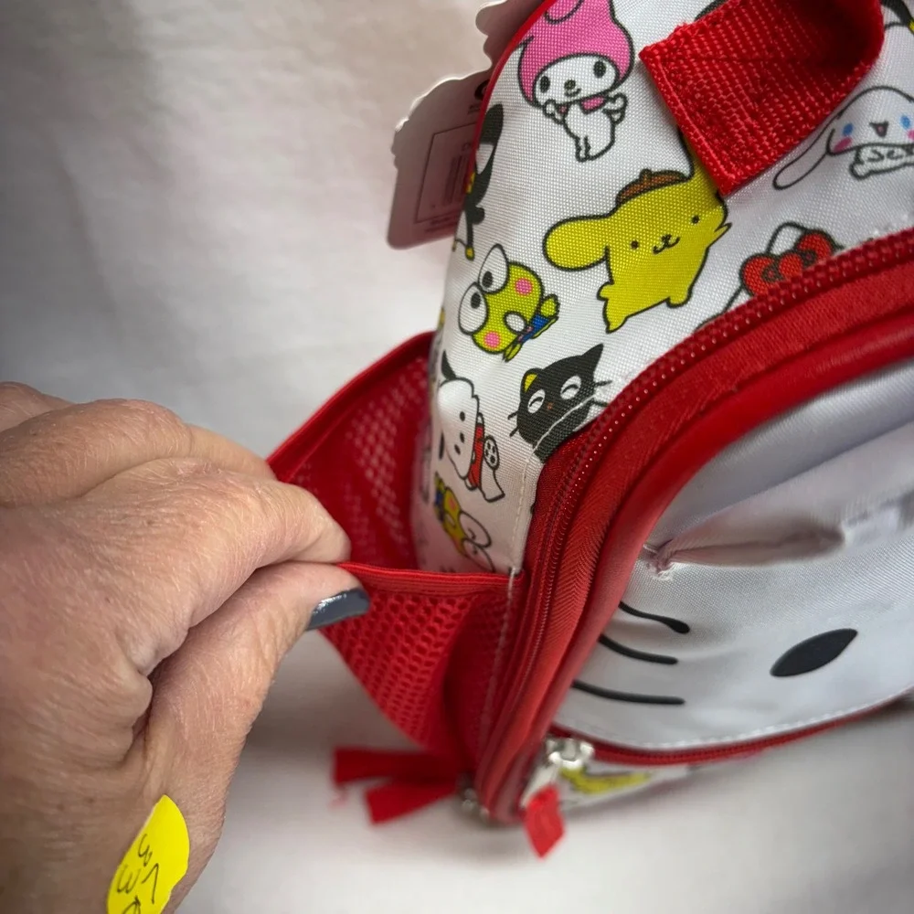 Hello Kitty‎ and Friends Lunch Bag Insulated Kids Cute Character Backpack Red